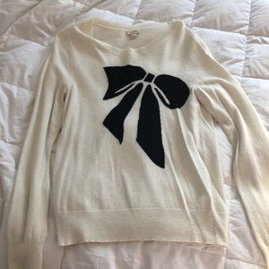 JCrew Bow sweater